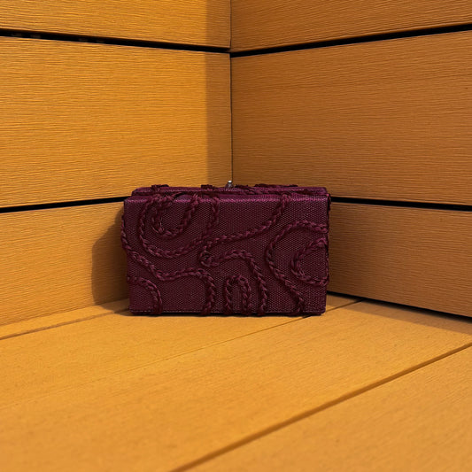 DIDI clutch - burgundy PREORDER