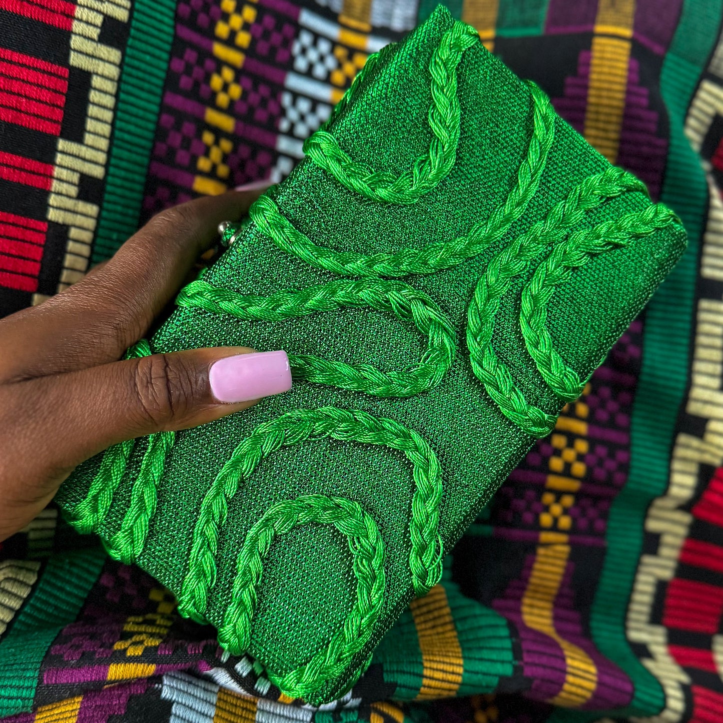DIDI clutch - green